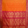 Gadwal  Pattu Saree - Light Orange GPT-9 - Click here to View more details about this Product