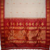 Gadwal Seico Saree - white Colour GSS-16 - Click here to View more details about this Product