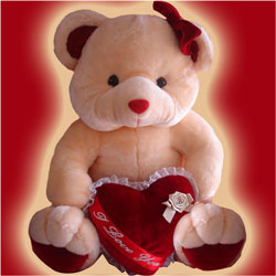 Click Here For Zoom View - Large Teddy - I Love You -  1467