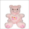 Baby pink  color  soft and cuddly Bear - Click here to View more details about this Product