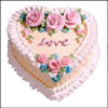 Sweet Heart - Fresh Cream Cake - Click here to View more details about this Product