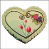 Big Heart - Fresh Cream Cake - Click here to View more details about this Product