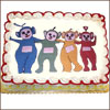 Teletubbles - Mega 5 Kg Fresh Cream Cake - Click here to View more details about this Product