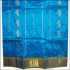 Ananda Blue Pattu Parikini with contrast border  -SCPP-11 - Click here to View more details about this Product
