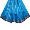 Anandablue Pattu Parikini with contrast border BVR-14 - Click here to View more details about this Product