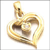 Heart Pendant - Diamond - p02993 - Click here to View more details about this Product