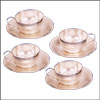 Cup Saucer  - Silver - Click here to View more details about this Product