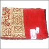 Shawl with Golden Jari - Red - Click here to View more details about this Product