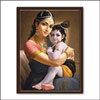 Yashoda Krishna Water Colour portrait -Size (15x12 Inches) - Click here to View more details about this Product