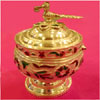 Silver  Peacock Kumkum Bharina - Click here to View more details about this Product