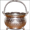 Flower Basket - Silver - Click here to View more details about this Product