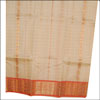 Cream Pattulanga with pink Border (SSP-19) - Click here to View more details about this Product