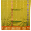 Parrot Green Pattu Parikini with Orange  Border (SSP-13) - Click here to View more details about this Product