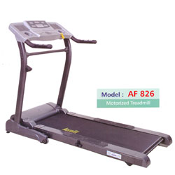 Click Here For Bigger Zoom - Motorized Treadmill (Model No -  AF 826)