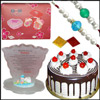 Bhaiya Bhabi Rakhi Hamper-code02 - Click here to View more details about this Product
