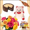 Rakhi Flower Hamper - Click here to View more details about this Product