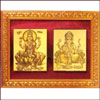Lakshmi and Lord Ganesh - Click here to View more details about this Product
