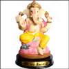 Ganesh Idol on Lotus - Click here to View more details about this Product