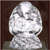 4 Inches Ganapathi (  Diamond Crystal  ) - Click here to View more details about this Product