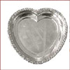 Silver Heart Shape Thali - Click here to View more details about this Product