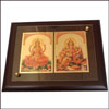 Lakshmi and Lord Ganesh - Click here to View more details about this Product