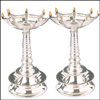 Diwali Silver Lamp Set  (Big Size). - Click here to View more details about this Product
