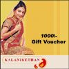 Kalanikethan Gift Cheque for  Rs.1,000 - Click here to View more details about this Product