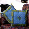 Cotton Cushion Covers with Discharge Print - Set of 5 - Click here to View more details about this Product