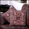 Cotton Cushion Covers with Discharge Print - Set of 5 - Click here to View more details about this Product