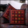Cotton Cushion Covers with Bagru Print - Set of 5 - Click here to View more details about this Product