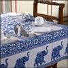 Set of Hand Block Printed Table Cover with 6 Napkins - Click here to View more details about this Product