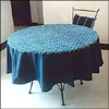 Summer Indigo Table Covers-Round - Click here to View more details about this Product