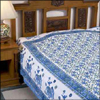 Hand Block Sanganeri Print Cotton Bedsheet - Click here to View more details about this Product