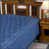 Hand Block Daboo Print Bedsheet - Click here to View more details about this Product