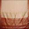 Cream colour Mysore Silk Saree - Click here to View more details about this Product