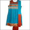 Anandablue with Maroon  Salwar Suit- (Stitched Dress) RD-2 - Click here to View more details about this Product