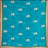 Aqua green  color crepe Embroidery Saree(SUC-11) - Click here to View more details about this Product
