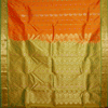 Orange colour kanjeevaram Silk Saree (DSA-29) - Click here to View more details about this Product
