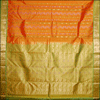 Orange colour kanjeevaram silk saree(DSA-58) - Click here to View more details about this Product