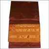 Naryanpet Pattu Saree ( Brown check with Mustard Border) NPS-10 - Click here to View more details about this Product
