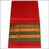 Naryanpet Pattu Saree ( Red checks with  Green Border) NPS-11 - Click here to View more details about this Product