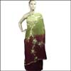 Double colour color 60gms Georgete Embroidery Saree (ACS-7) - Click here to View more details about this Product