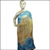 Double Colour George Embroidery Saree-ACS-28 - Click here to View more details about this Product