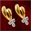 Diamond Earring ( 6 diamonds ) - Click here to View more details about this Product