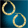 Gold Earrings - Collection  G  ( Wt - 2.05 grams ) - Click here to View more details about this Product