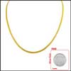 SNAKE STYLE GOLD CHAIN -JPAUG-049 - Click here to View more details about this Product