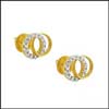 CIRCULAR DIAMOND EARRINGS - JPAUG-060 - Click here to View more details about this Product