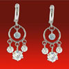 CRYSTAL WHITE EARINGS (JPRP-05) - Click here to View more details about this Product