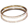 American Diamond Stone Bangles Set 2 - Click here to View more details about this Product