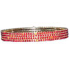 American Diamond Stone Bangles Set 3 - Click here to View more details about this Product